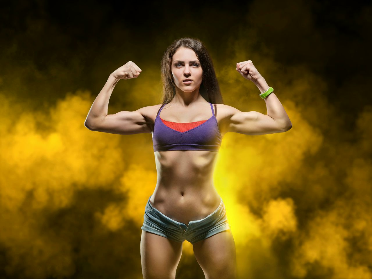 Athletic girls in Xinxiang